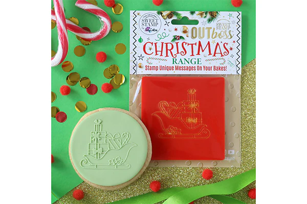 Outboss Christmas - Santas Sleigh 1 - Sweet Stamp