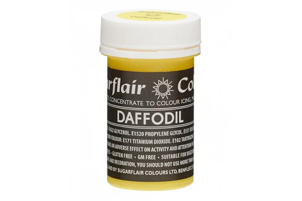 Pastel Daffodil Paste - Food Colour 25g - Sugarflair