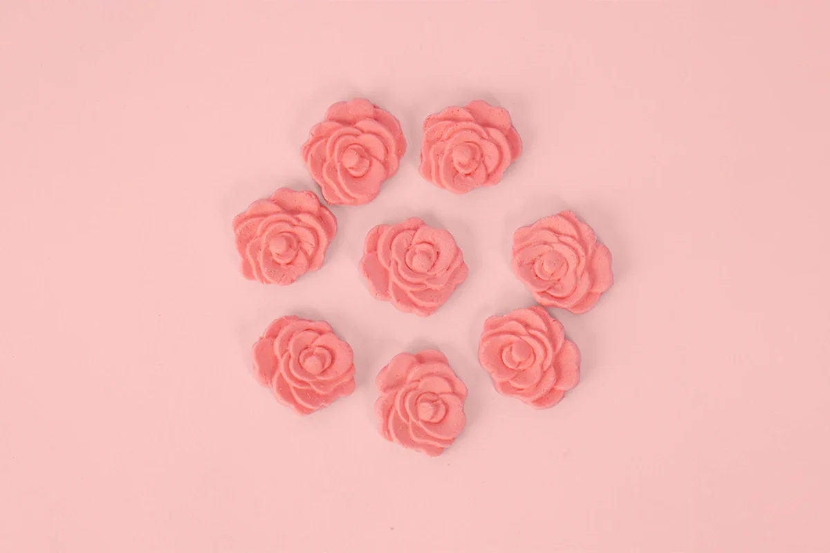 Peony Icing Decorations (8 Pack) - Sprinks - Image 3