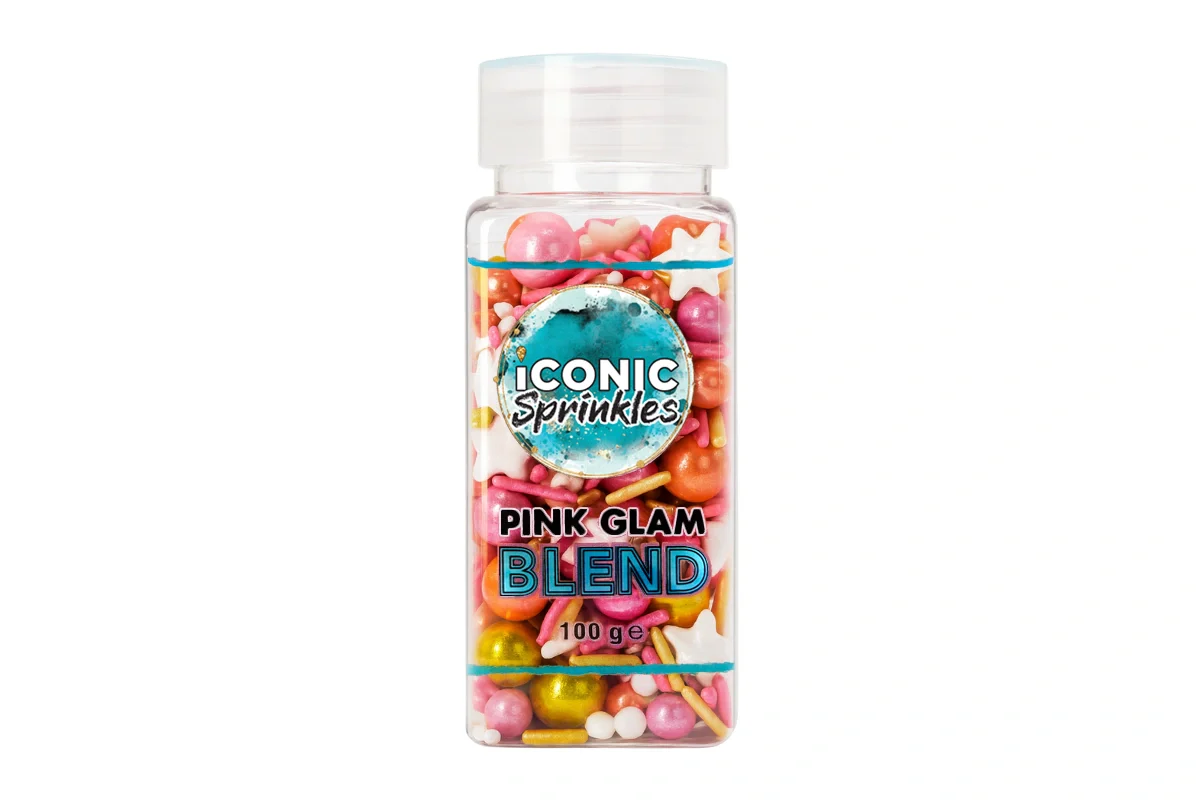 Pink Glam Blend 100g - Iconic Sprinkles - Image 2