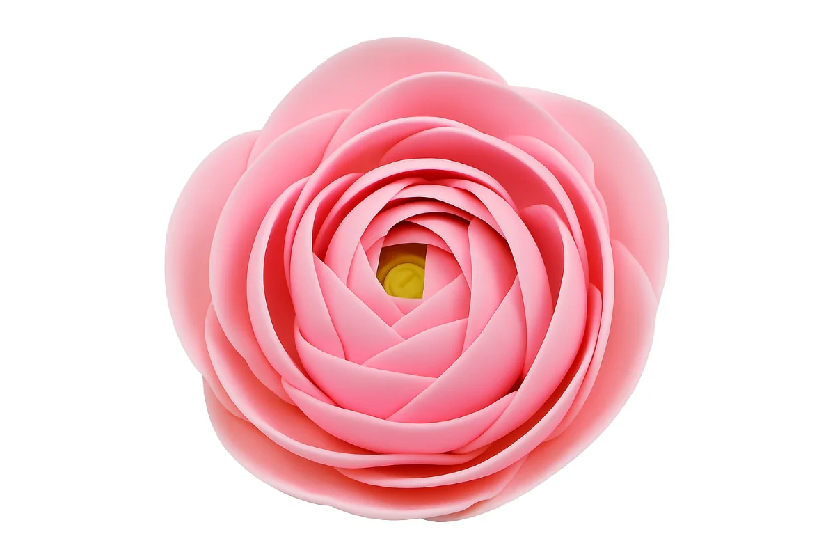 Pink RanunculusTopper 10cm - Sweet Sugar Flowers