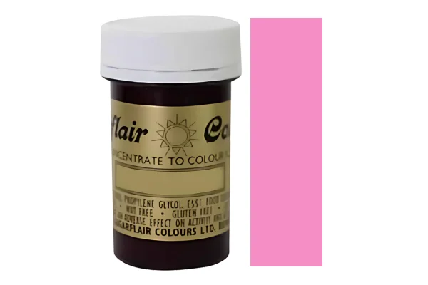 Pink Spectral Paste - Fondant and Buttercream Colour 25g - Sugarflair - Image 2