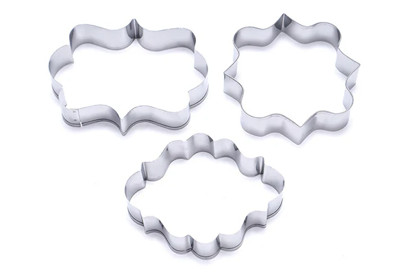 Plaque Cutter Set - Cookie Cutters - (3 Pack) - Iconic Cake Art - Image 2