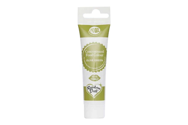 Olive Green ProGel Food Colour 25g - Rainbow Dust