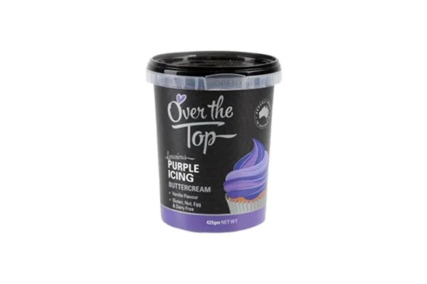 Purple Buttercream 425g - Over The Top