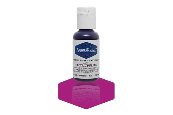 Purple Electric Soft Gel Paste 0.75oz - Americolor