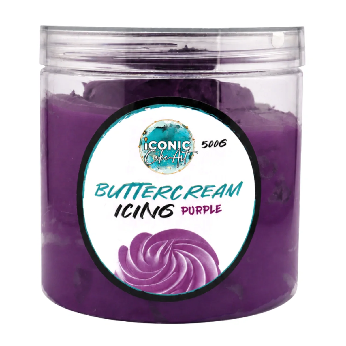 Purple Vanilla Ready to Use Buttercream 500g - Iconic Cake Art - Image 2