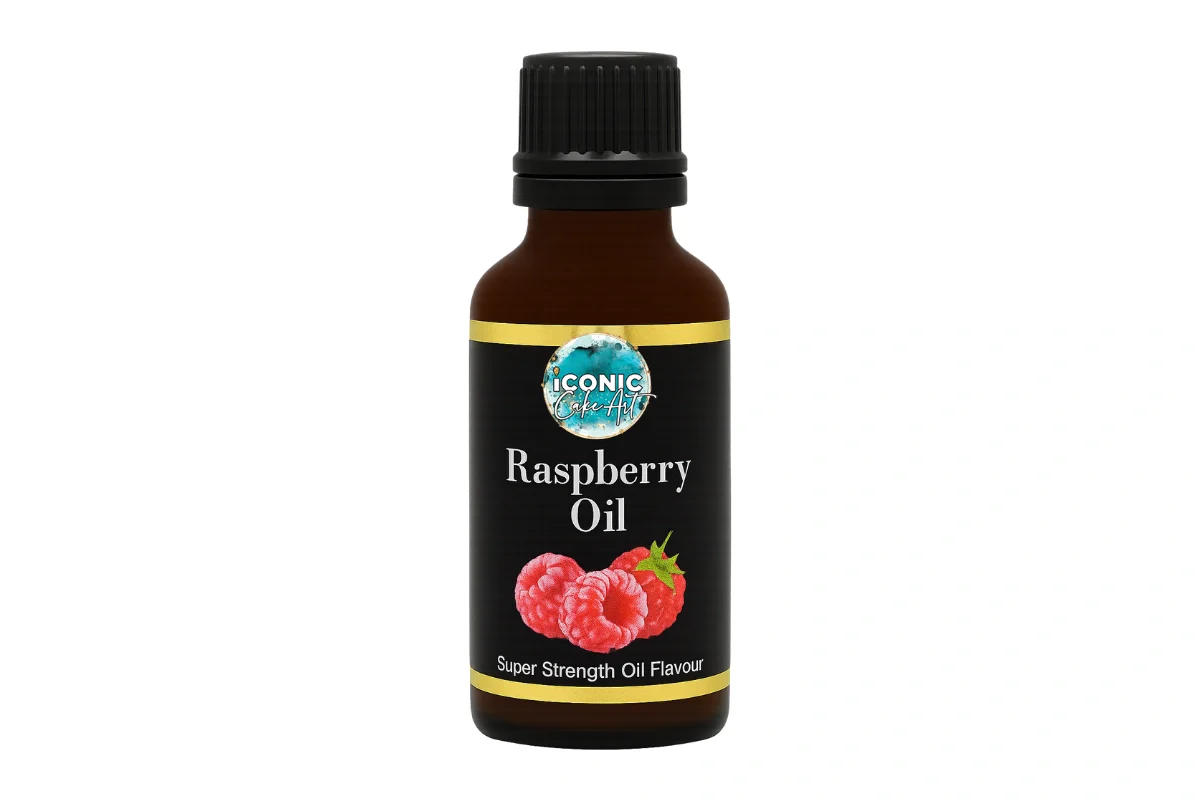 Raspberry Flavour Oil - Iconic Cake Art - Image 3