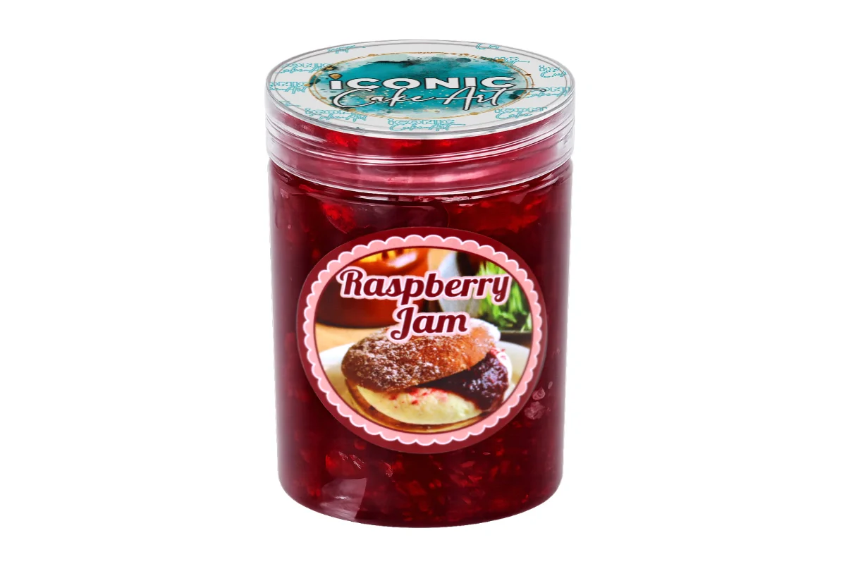 Rasplum Bakers Jam - Donut 150g - Iconic Cake Art - Image 2