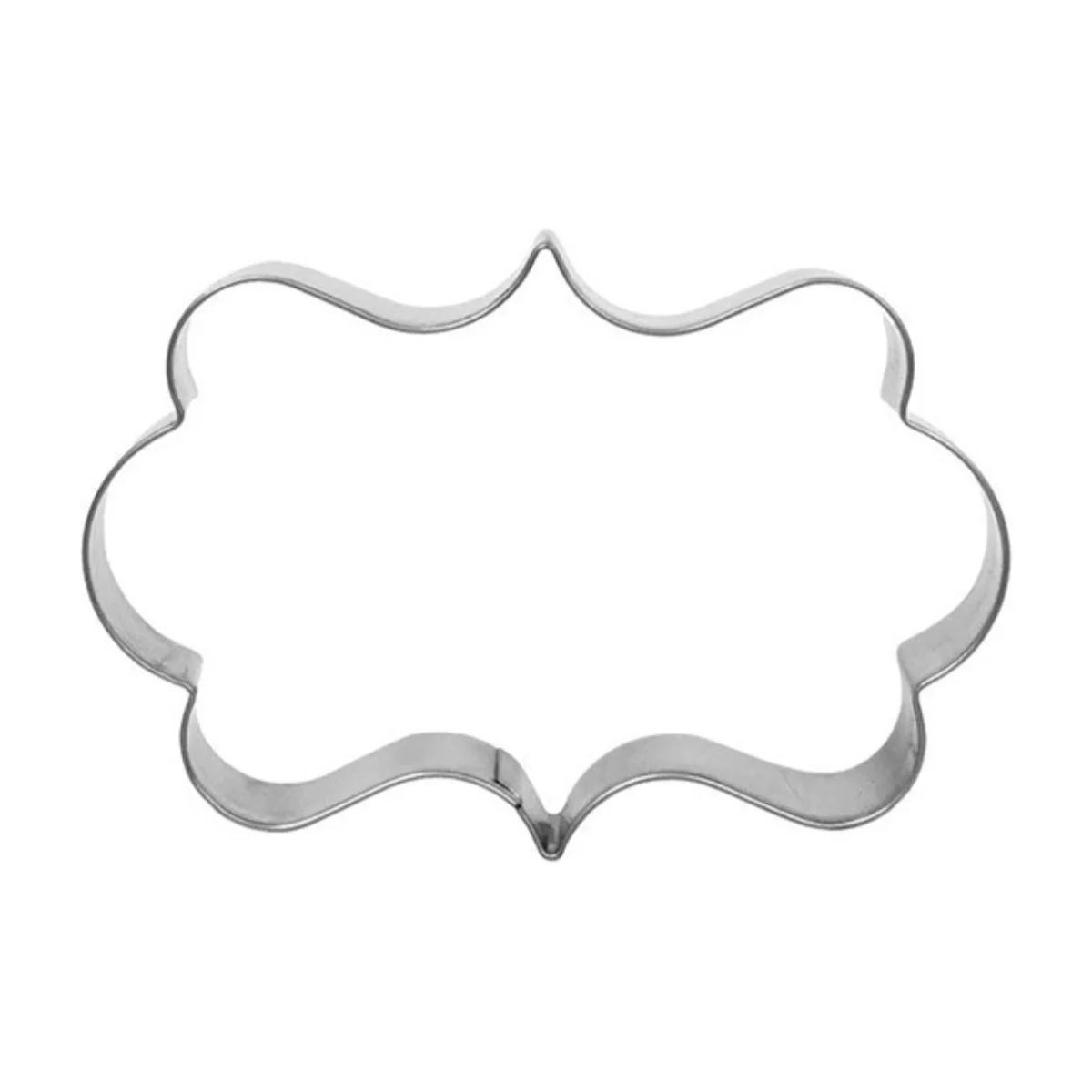 Rectangle Oval Square Plaque Cookie Cutters Set - Gateau Art - Image 2
