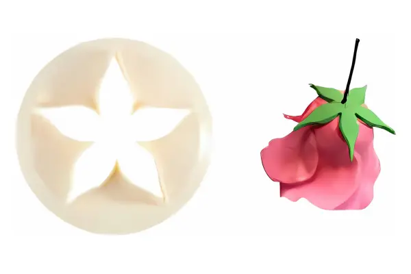 Rose Calyx Cutter 45mm - FMM