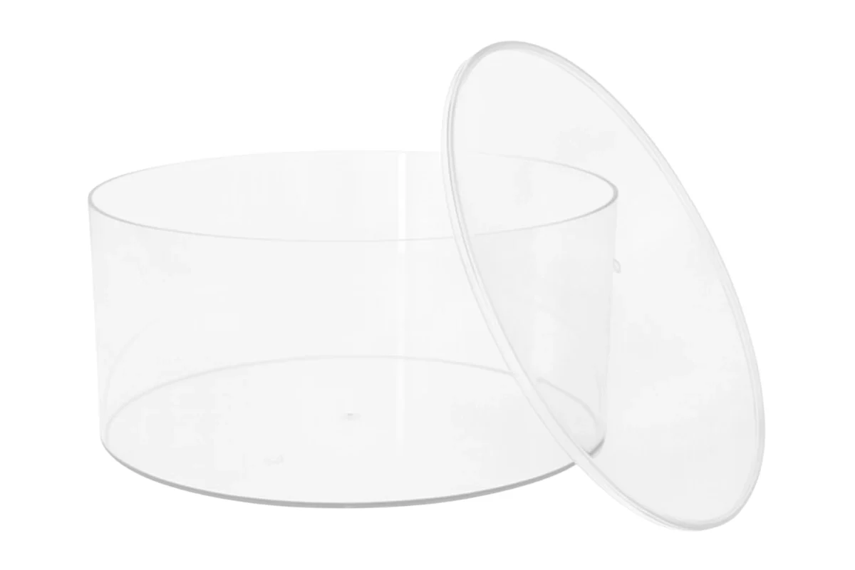 Round Fillable Cake Stand - Create Your Own Style 8 Inch - Iconic Cake Art - Image 4