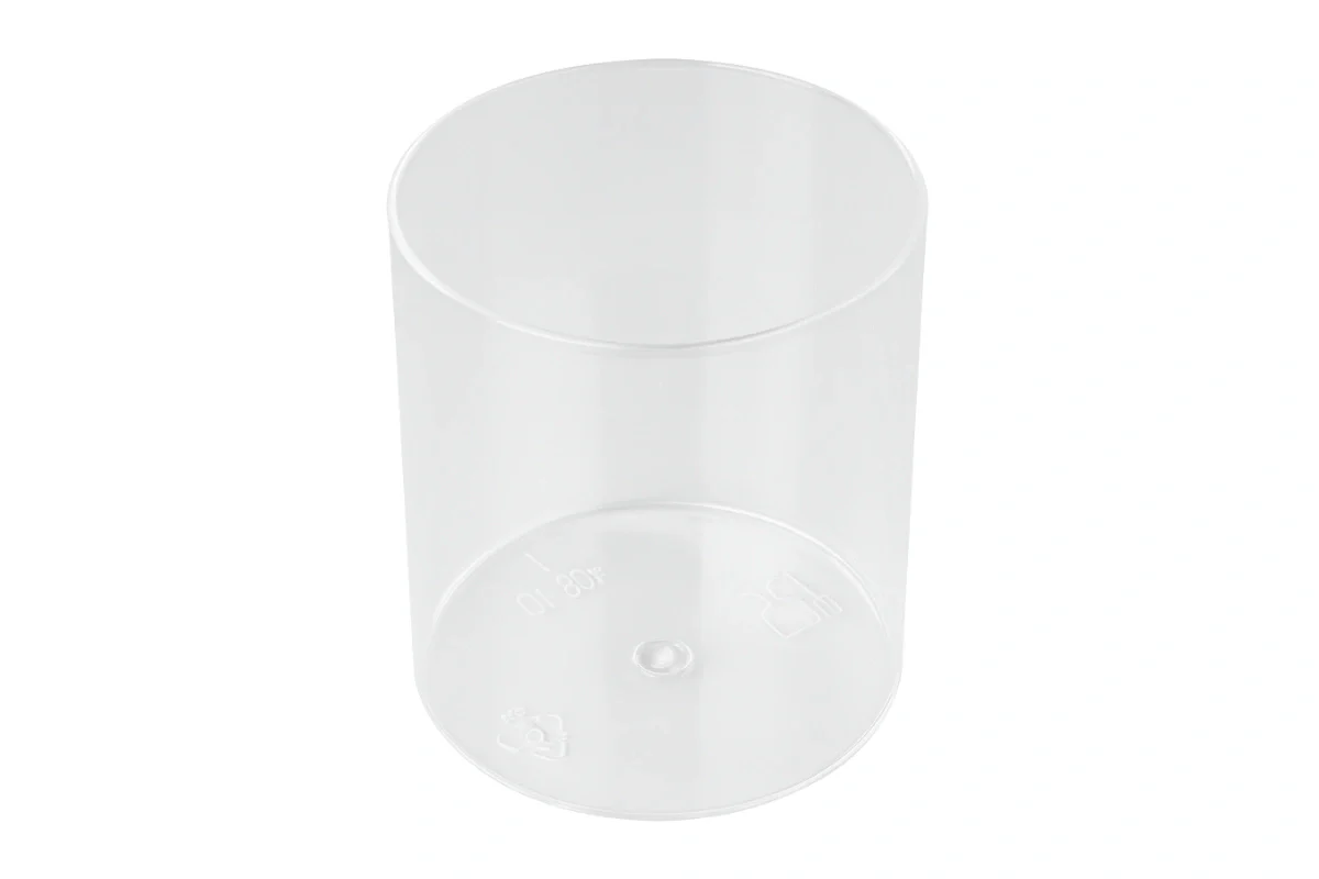 Round Flat Dessert Cup 60ml (10 Pack) - Iconic Cake Art - Image 3