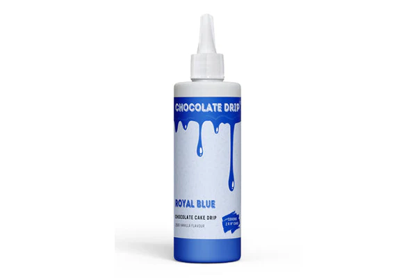 Royal Blue Chocolate Drip 250g - Cakers Warehouse