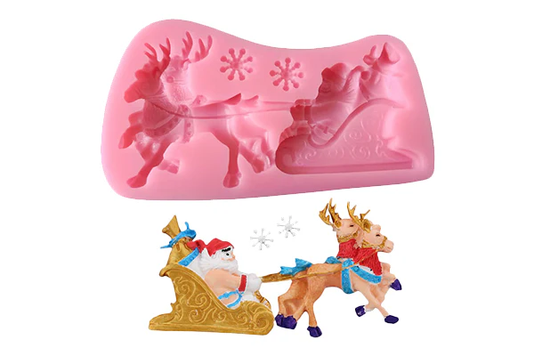 Santa Sleigh - Iconic Cake Art - Image 2