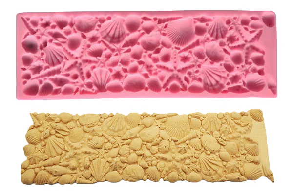 Sea Shells Border Mould - Iconic Cake Art - Image 2