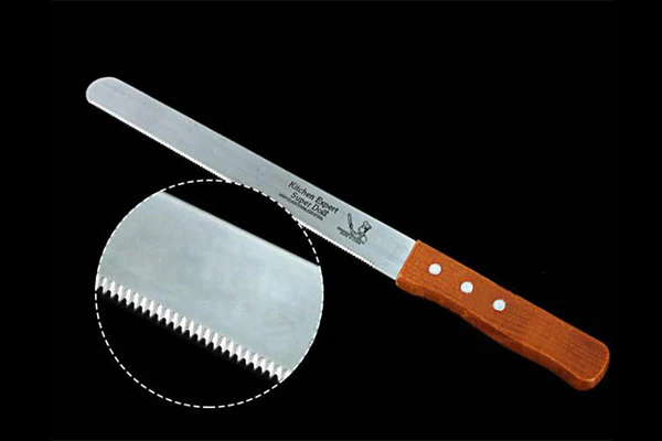 Serrated Slicer Knife Professional Cake and Bread 12 Inch - Iconic Cake Art - Image 2