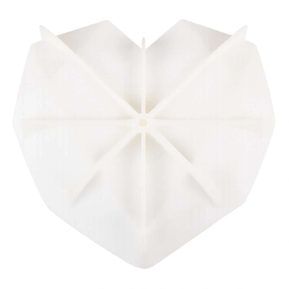 Single Cavity 3D Geometric Diamond Heart Silicone Cake Mould - Iconic Cake Art - Image 3