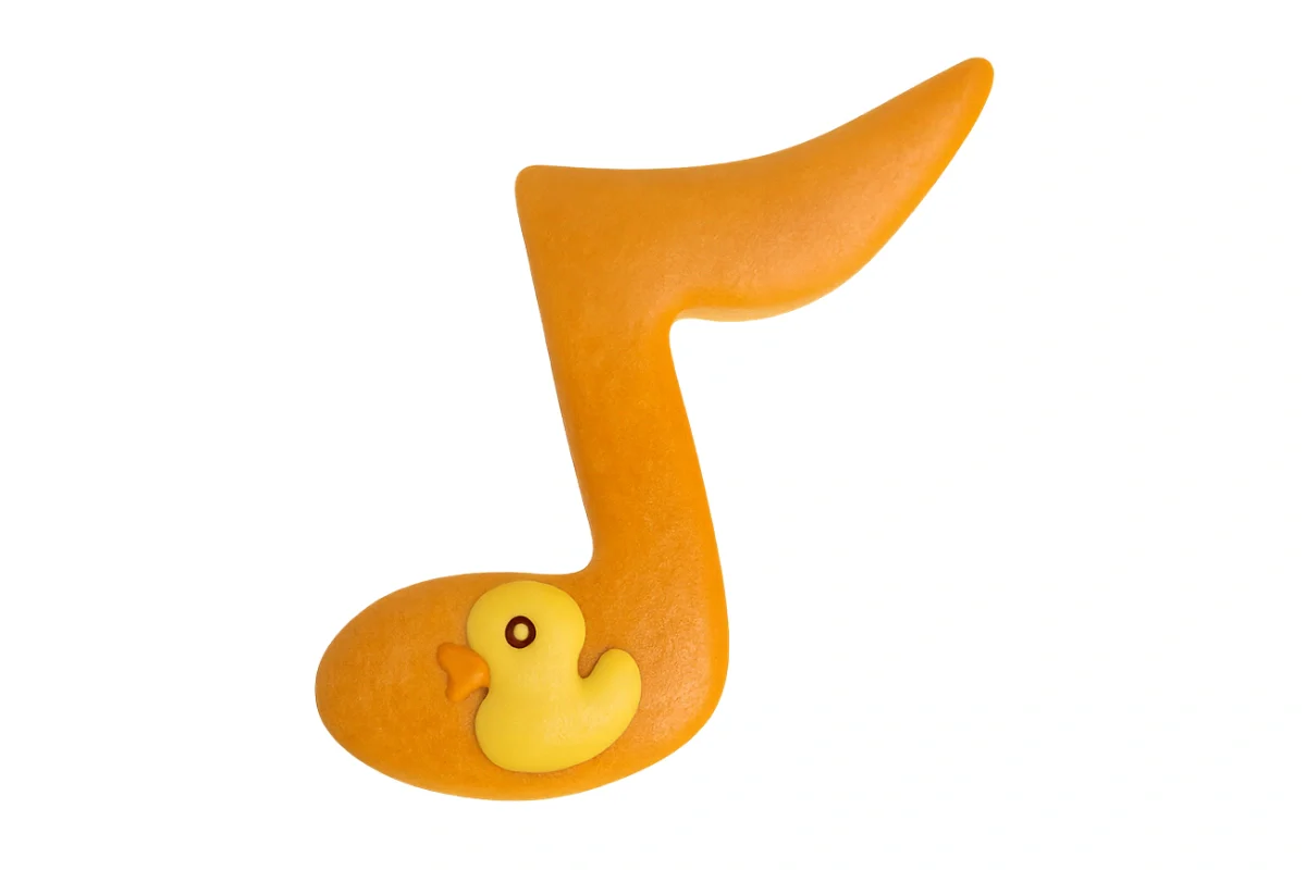Single Note Musical Cookie Cutter 7cm - Iconic Cake Art - Image 2