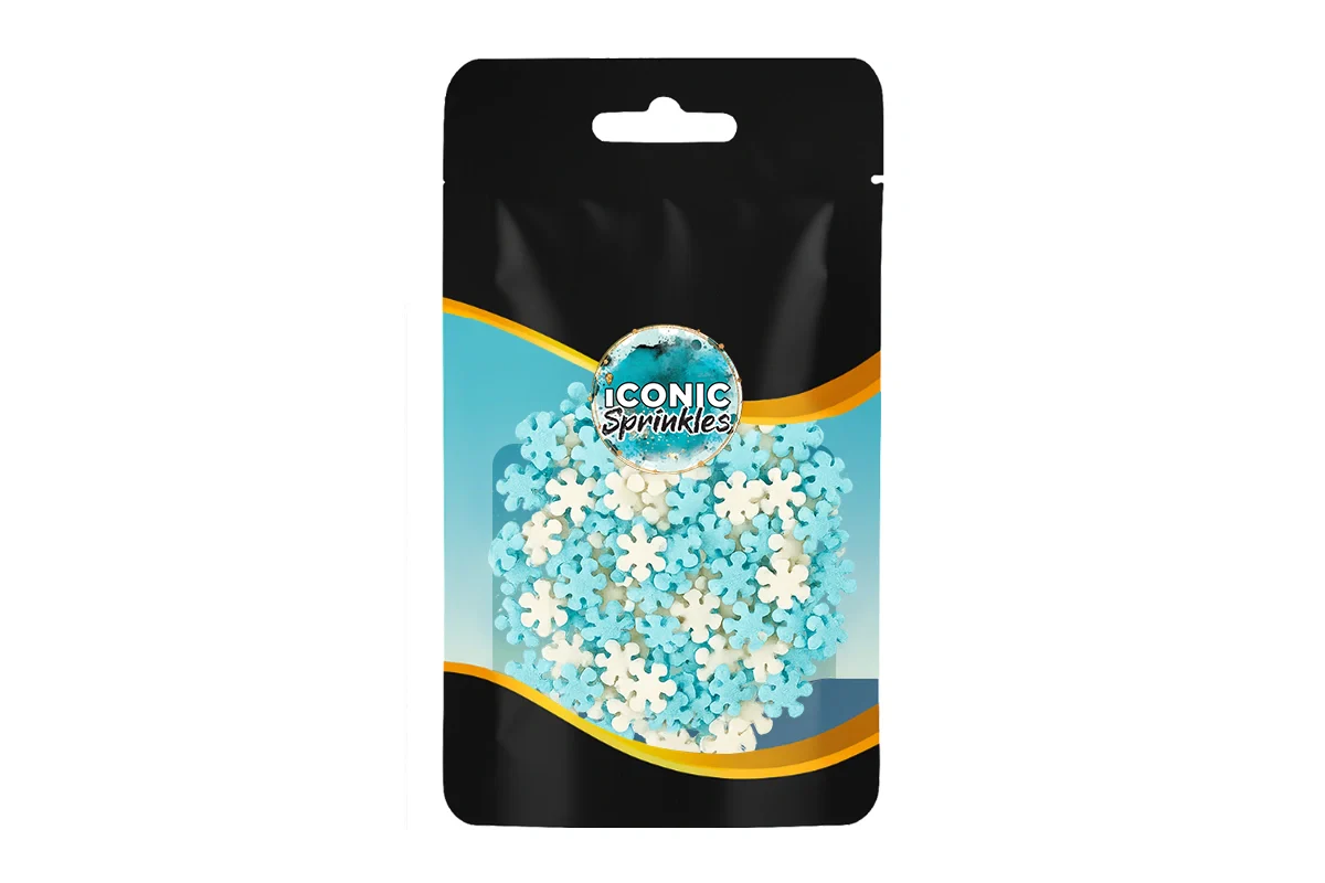 Snowflake Confetti 30g - Iconic Sprinkles - Image 2