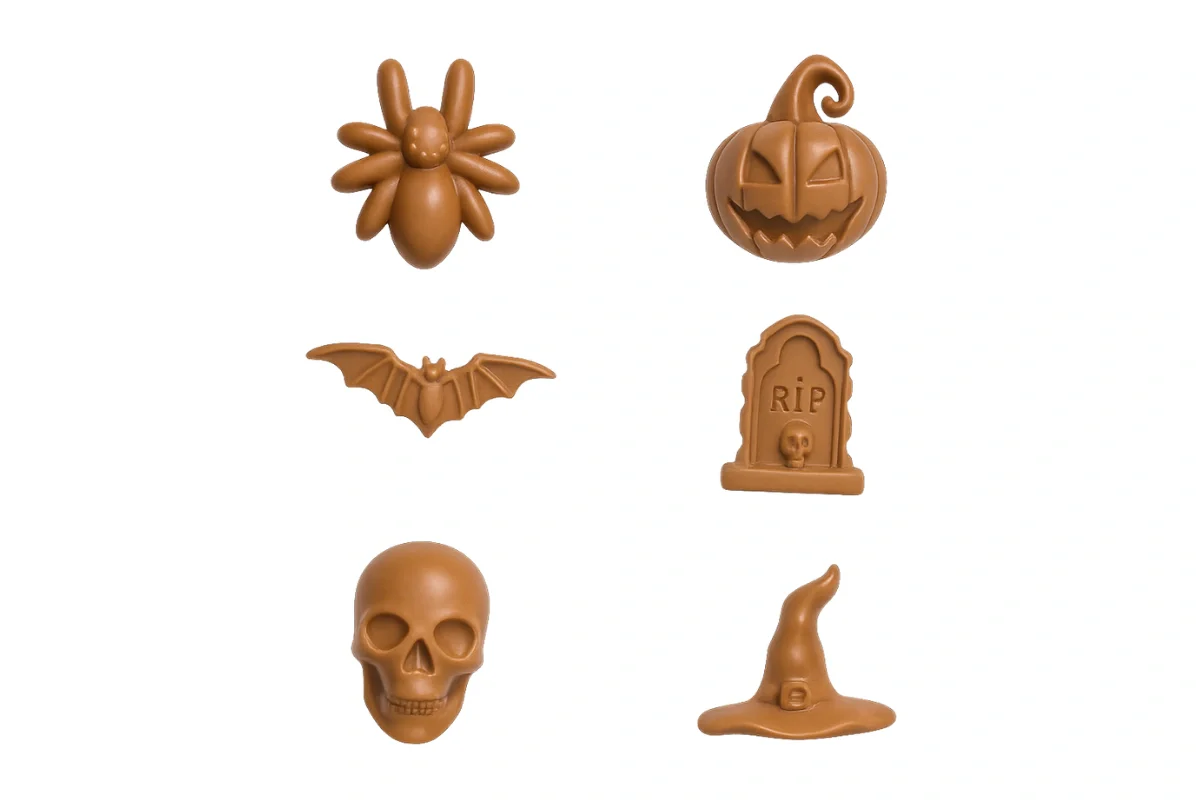Spooky Halloween Silicone Mould - Iconic Cake Art - Image 3
