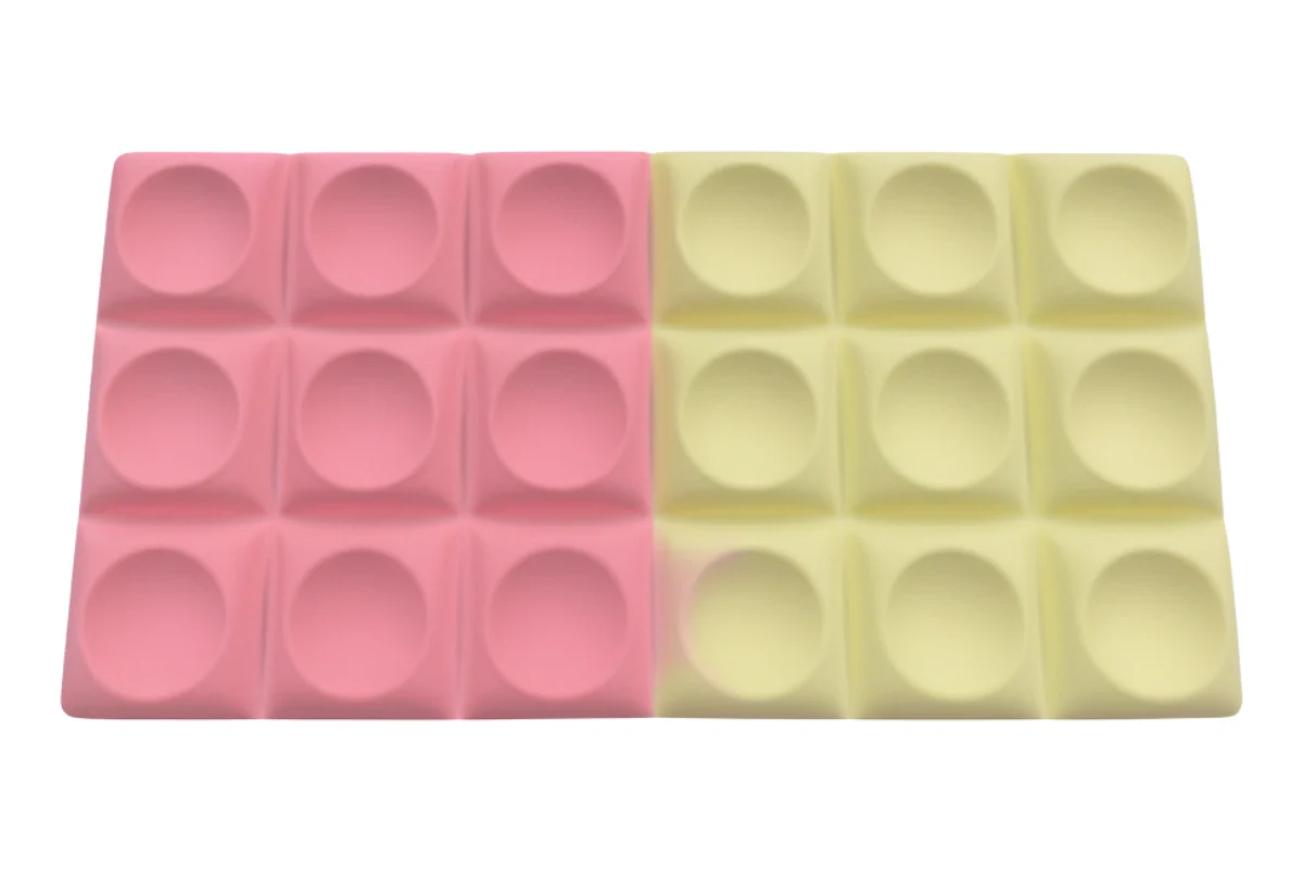 Square Dome Choc Silicone Mould - Iconic Cake Art - Image 3