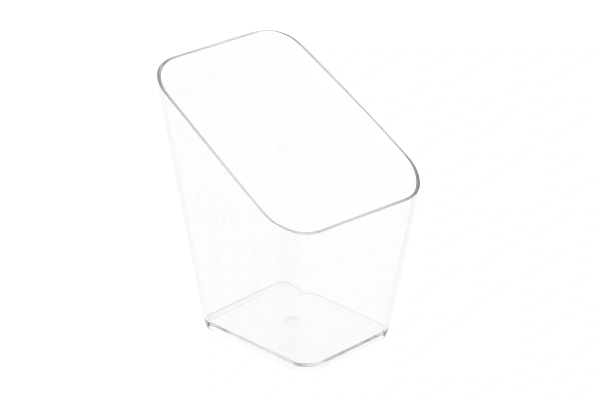 Square Slanted Dessert Cup 70ml (10 Pack) - Iconic Cake Art - Image 3