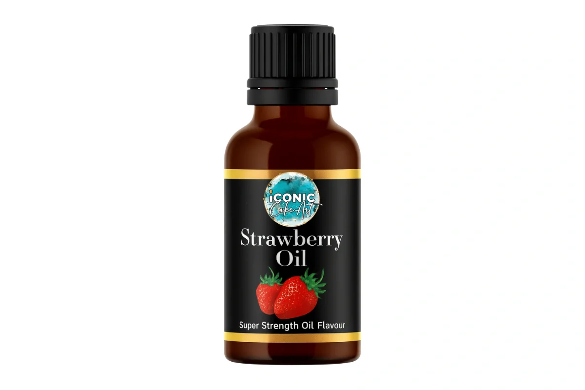 Strawberry Flavour Oil - Iconic Cake Art - Image 3