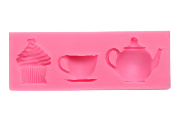 Tea Party 123mm x 46mm x 12mm - Iconic Cake Art - Image 2
