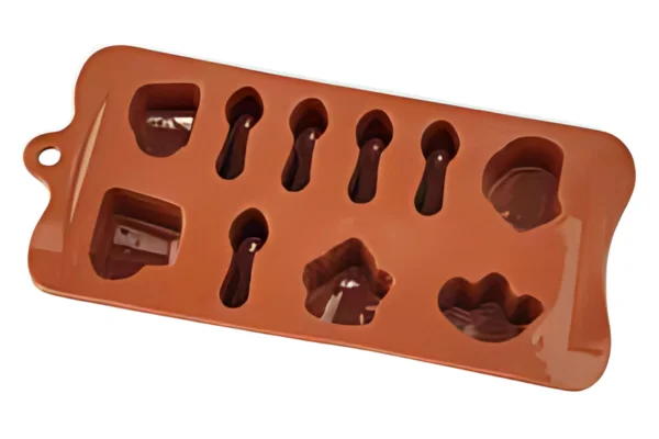Tea Party - Easy Flex Chocolate Silicone Mould - Iconic Cake Art - Image 2