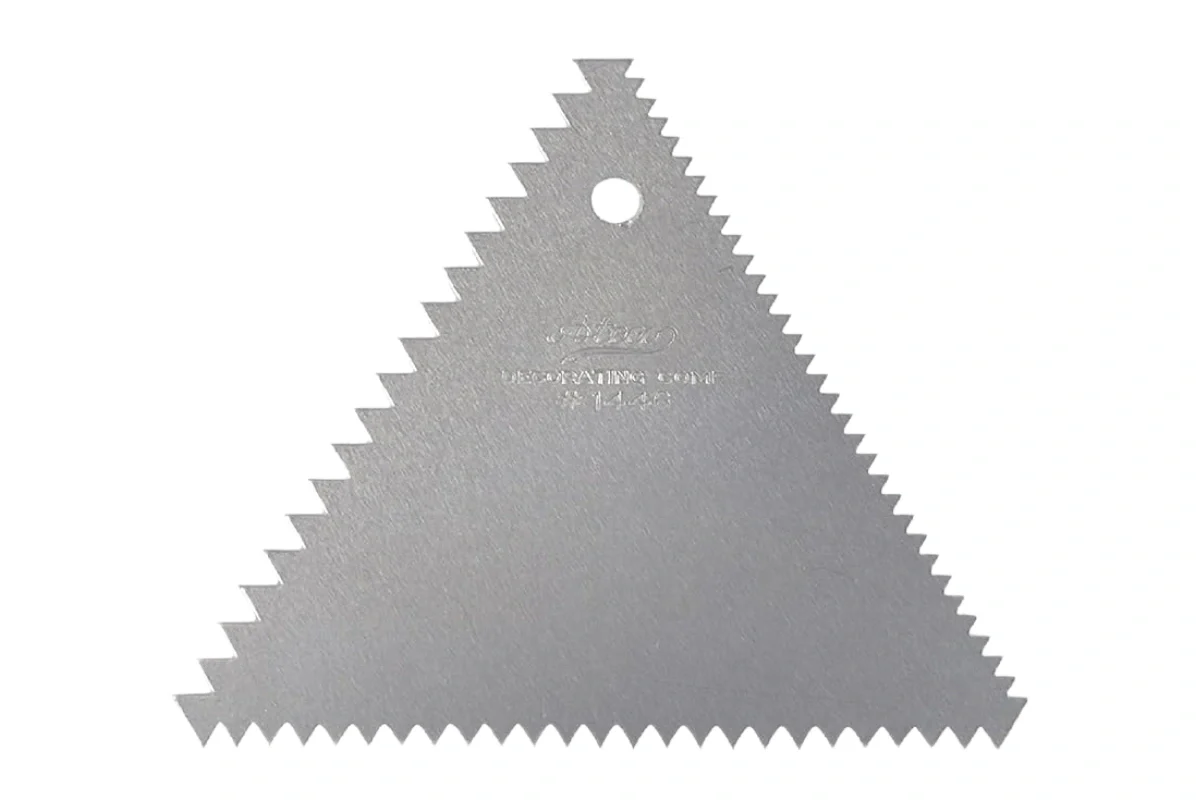 Triangle Decorating Comb - Ateco - Image 2