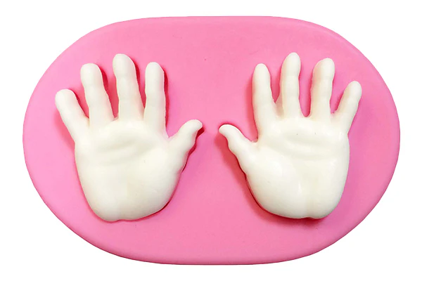 Two Hands Silicone Mould - Iconic Cake Art - Image 2