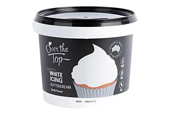 White Buttercream 1.7kg - Over The Top
