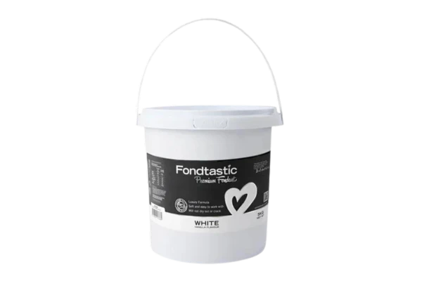 White Premium Fondant 5kg - Fondtastic