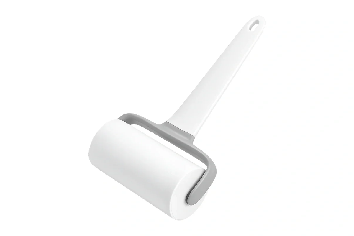 White Rolling Pin 12cm - Iconic Cake Art - Image 2