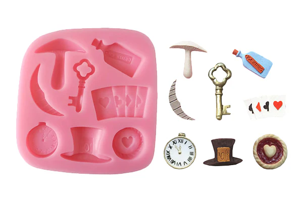Wonderland Icons Silicone Mould - Premium - Iconic Cake Art - Image 2