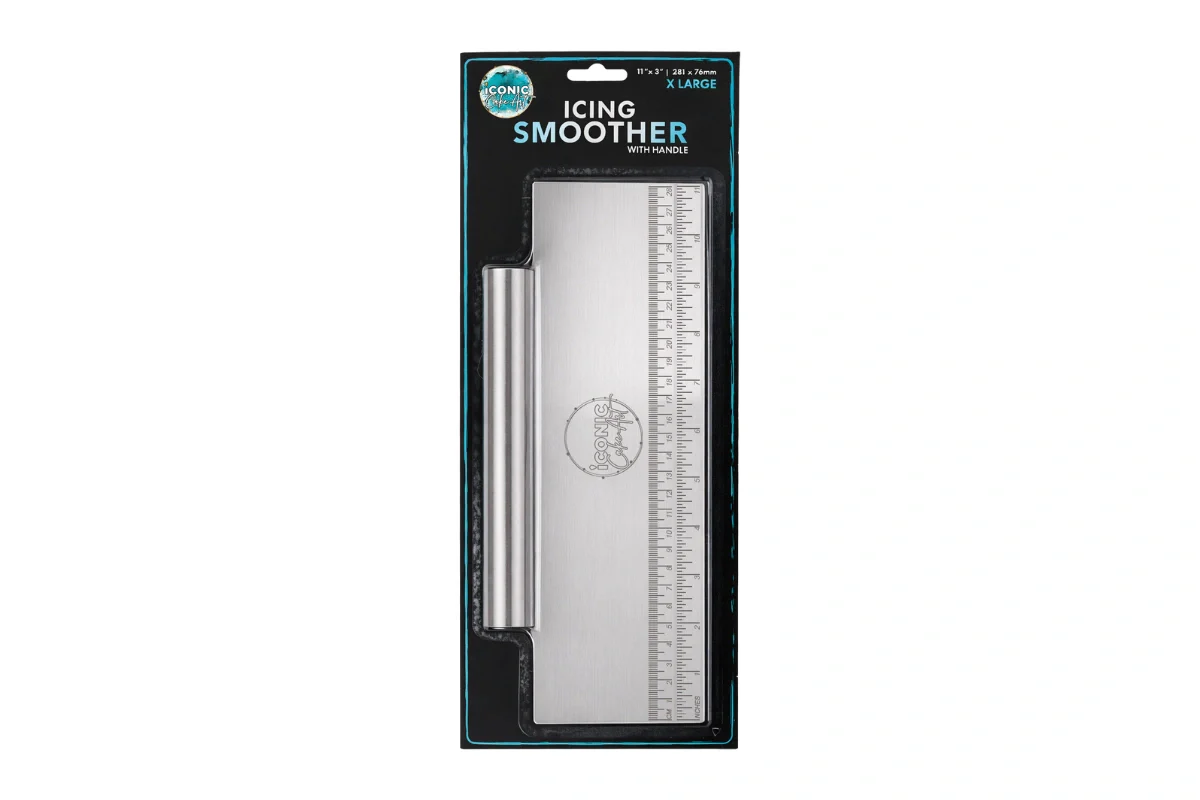 X-Large Icing Smoother Scraper with Handle 11 Inch - Iconic Cake Art - Image 2
