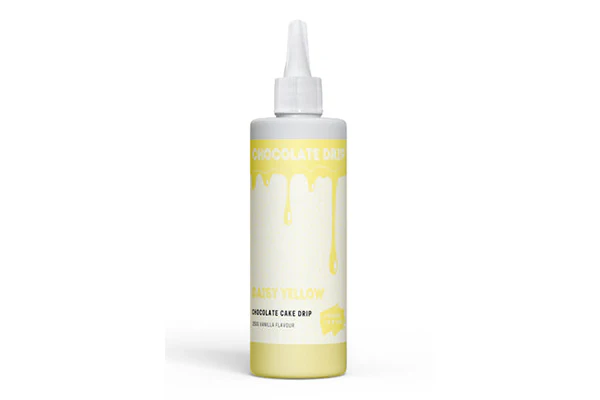 Yellow Chocolate Daisy Drip 250g - Cakers Warehouse