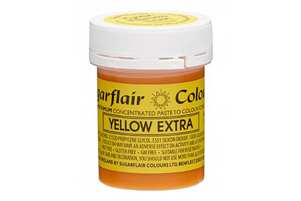 Yellow Extra Maximum Concentrated Food Colour 42g - Sugarflair