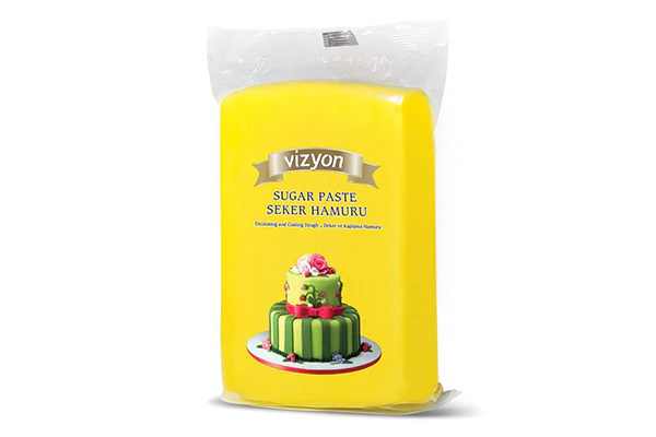 Yellow Fondant 250g - Vizyon